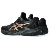Zapatillas Asics Court FF 3 Novak Clay Night Energy Negro Oro  Oferta + Barato