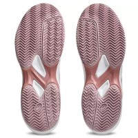 Tênis femininos Asics Game FF Clay White Pink Morganite