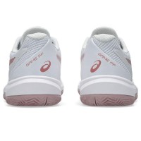 Tênis femininos Asics Game FF Clay White Pink Morganite