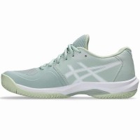 Baskets Femme Asics Game FF Clay Lichen Green White  Offre - Pas cher