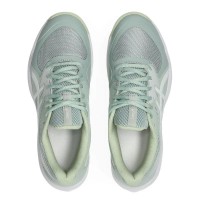 Baskets Femme Asics Game FF Clay Lichen Green White  Offre - Pas cher