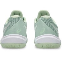 Baskets Femme Asics Game FF Clay Lichen Green White  Offre - Pas cher