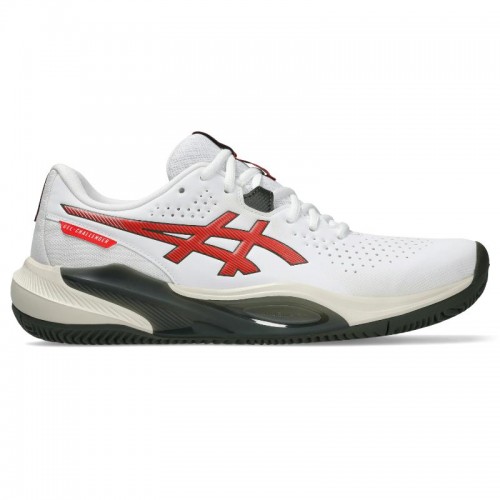 Scarpe da ginnastica Asics Gel Challenger 15 Clay White Red