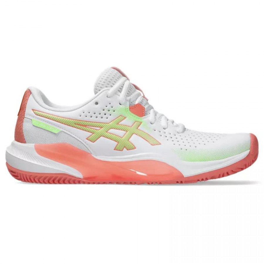 Tênis Feminino Asics Gel Challenger 15 Padel White Guava