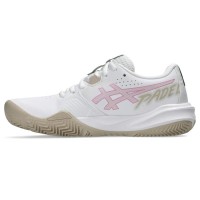 Tênis femininos Asics Gel Challenger 15 Padel White Bubblegum Pink