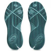 Zapatillas Asics Gel Challenger 15 Padel Blanco Verde Pino
