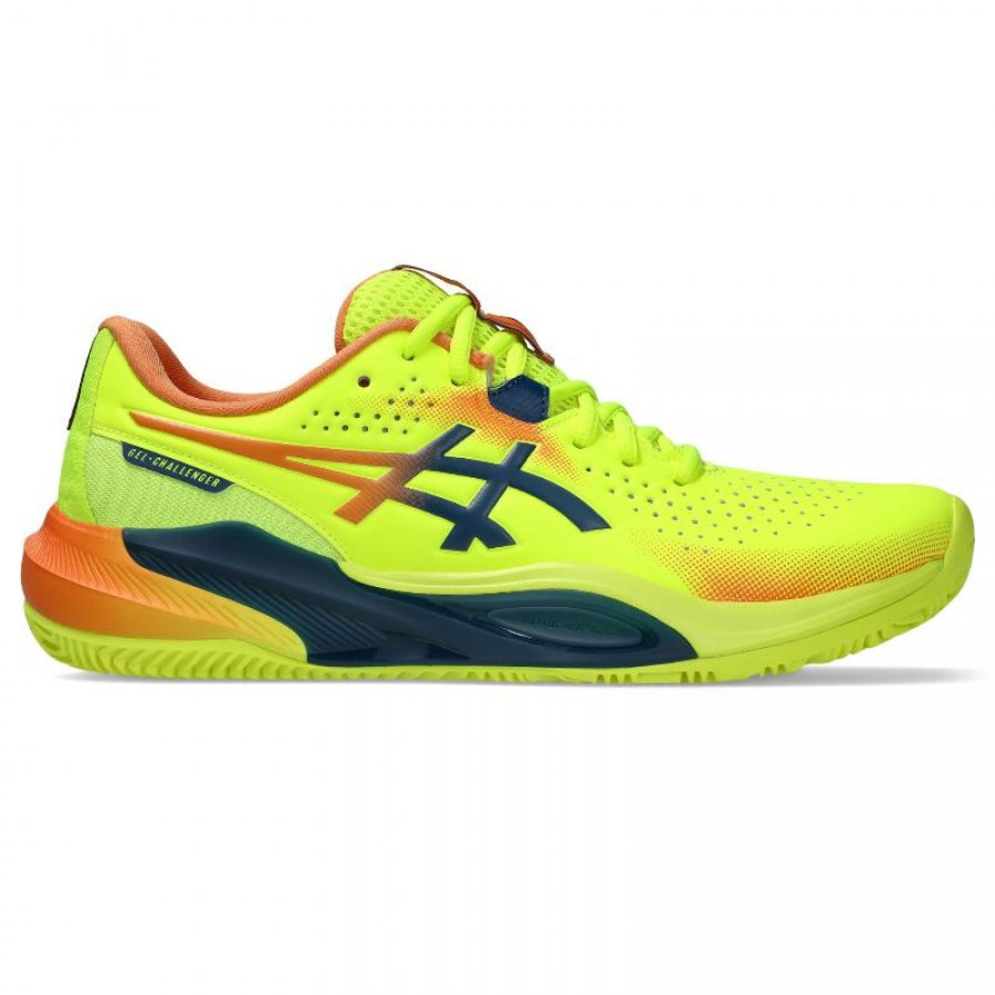Zapatillas Asics Gel Challenger 15 Padel L.E Amarillo Azul Oscuro