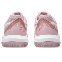 Zapatillas Asics Gel Dedicate 8 Clay Rosa Morganita Blanco Mujer