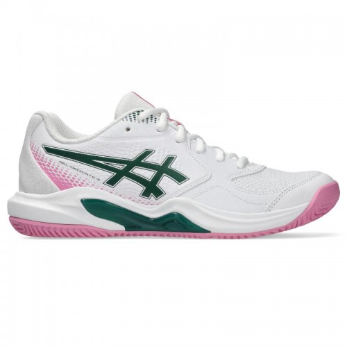Tênis femininos Asics Gel Dedicate 9 Padel White Green