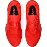 Baskets Asics Solution Speed FF 3 Clay Red Coral  Offre - Pas cher
