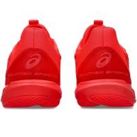 Baskets Asics Solution Speed FF 3 Clay Red Coral  Offre - Pas cher