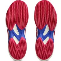 Baskets Femme Asics Solution Swift FF 2 CLAY PINK Cobalt BLUE  Offre - Pas cher