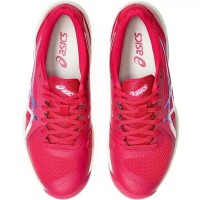 Baskets Femme Asics Solution Swift FF 2 CLAY PINK Cobalt BLUE  Offre - Pas cher