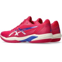 Baskets Femme Asics Solution Swift FF 2 CLAY PINK Cobalt BLUE  Offre - Pas cher