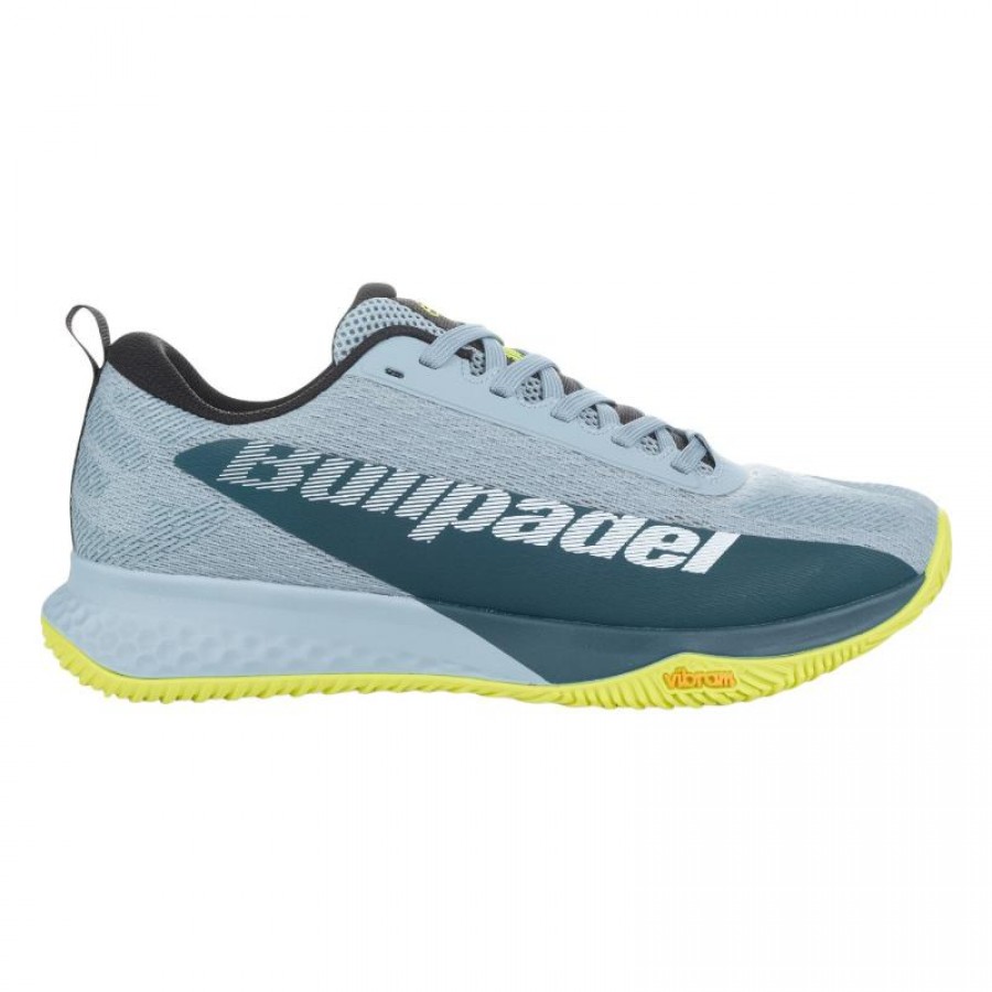 Baskets Bullpadel Di Nenno Xplo Vibram 25I Bleu Acier  Offre - Pas cher
