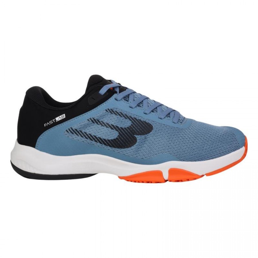 Baskets Bullpadel Hybrid Fly 25I Bleu acier  Offre - Pas cher