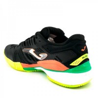 Zapatillas Joma WPT T.Slam 2201 Clay Negro Naranja Fluor  Oferta + Barato