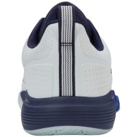 Kswiss Sanyo Ultra Court Padel Blanc Baskets Bleu Marine  Offre - Pas cher