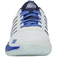 Kswiss Sanyo Ultra Court Padel Blanc Baskets Bleu Marine  Offre - Pas cher