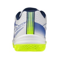 Zapatillas Mizuno Break Shot 5 Clay Blanco Azul