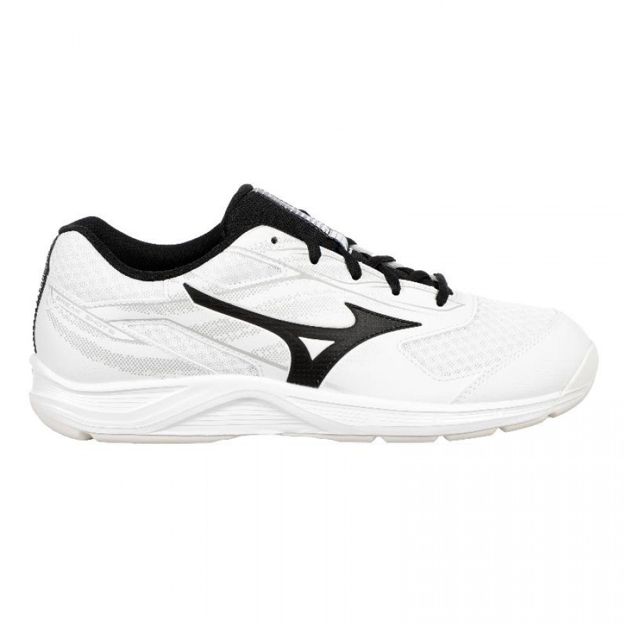 Zapatillas Mizuno Break Shot 5 Clay Blanco Negro  Oferta + Barato