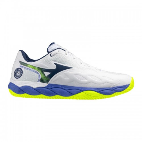 Zapatillas Mizuno Wave Enforce Court Clay Blanco Azul