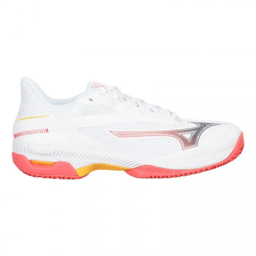 Zapatillas Mizuno Wave Exceed Court Clay Blanco Corail Mujer  Offre - Pas cher