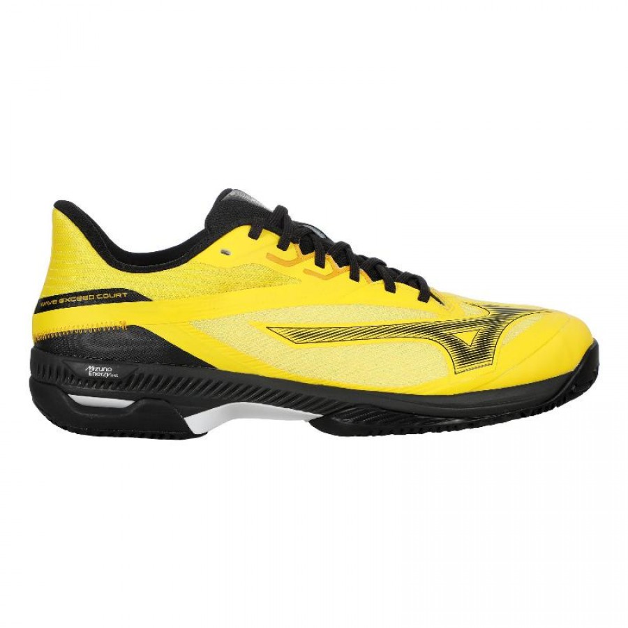 Mizuno Wave Exceed Court Padel Amarelo Preto Tênis  Oferta + Barato