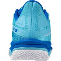 Zapatillas Mizuno Wave Exceed Light 2 Clay Azul Blanco Mujer  Oferta + Barato