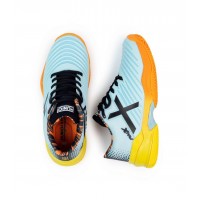 Munich Padx 58 Padel Sneakers Cinza Laranja Mulher  Oferta + Barato