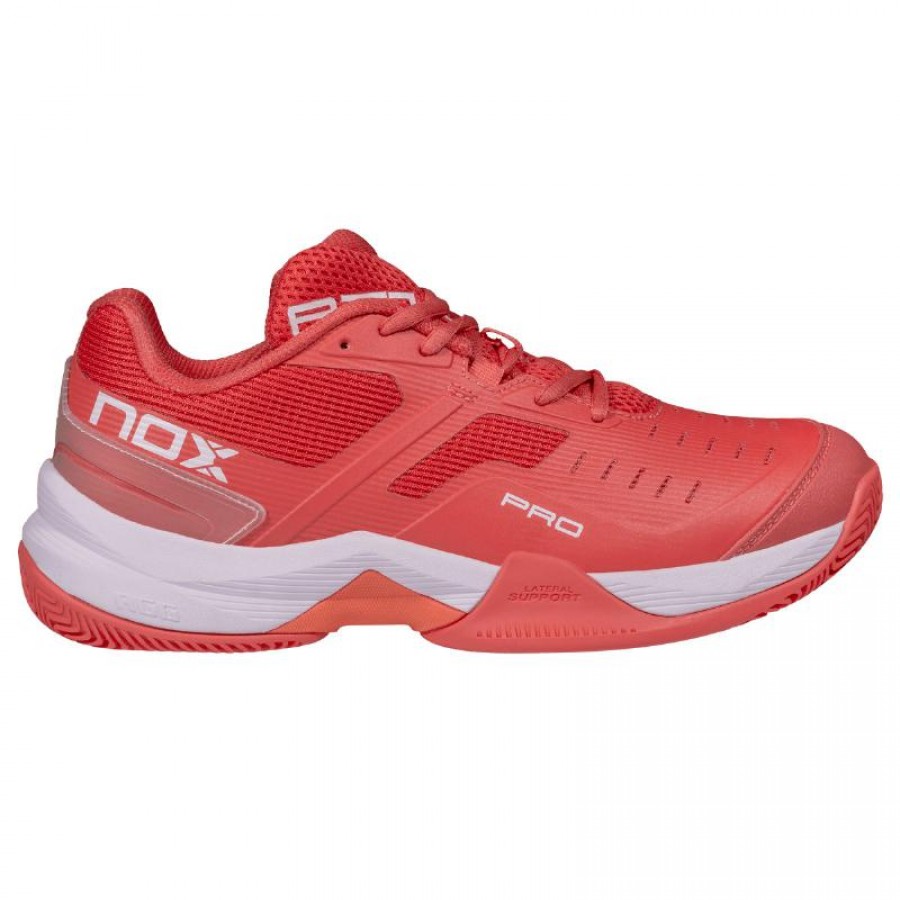 Zapatillas Nox AT10 Pro Coral Blanco Mujer