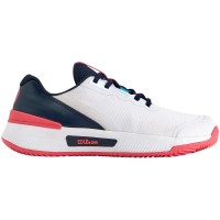 Wilson Intrigue Pro Clay White Navy Blue Women''s Sneakers  Offer + Cheap