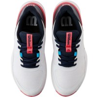 Wilson Intrigue Pro Clay White Navy Blue Women''s Sneakers  Offer + Cheap