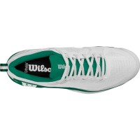 Zapatillas Wilson Rush Pro 4.5 Clay Blanco Verde Negro  Oferta + Barato
