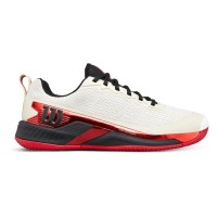 Zapatillas Wilson Rush Pro 4.5 Tofu Rojo  Oferta + Barato