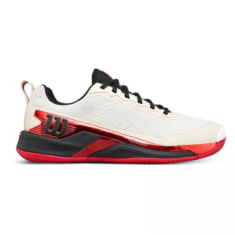 Zapatillas Wilson Rush Pro 4.5 Tofu Rojo  Oferta + Barato