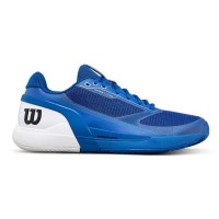 Zapatillas Wilson Rush Pro 5 Clay Azul Blanco