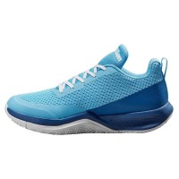 Zapatillas Wilson Rush Pro Lite Azul Royal Cielo Blanco Mujer  Oferta + Barato