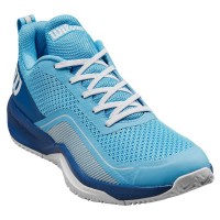 Zapatillas Wilson Rush Pro Lite Azul Royal Cielo Blanco Mujer  Oferta + Barato