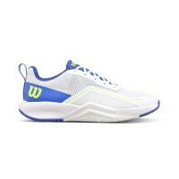 Tênis Wilson Rush Pro Lite Branco Azul Amparo  Oferta + Barato